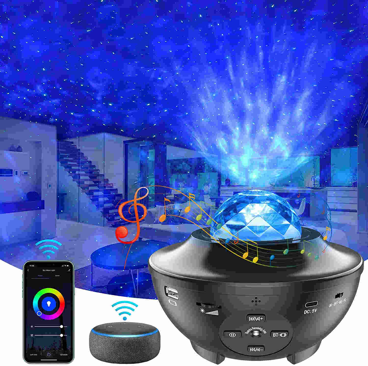9 galaxy projector 2
