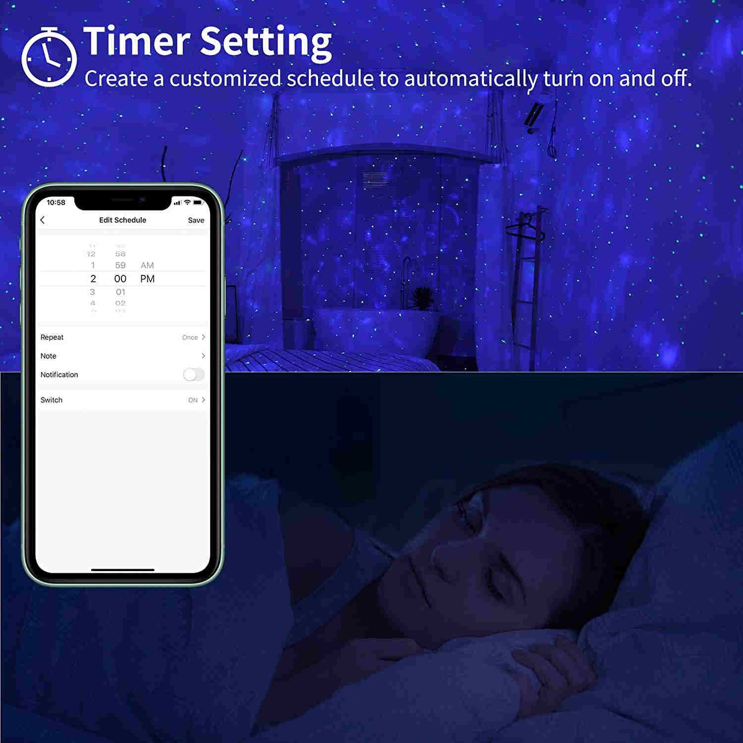 9 galaxy projector 9