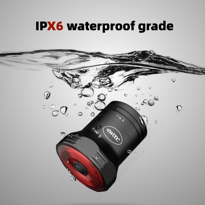 super one cykelbaglygte vandtæt